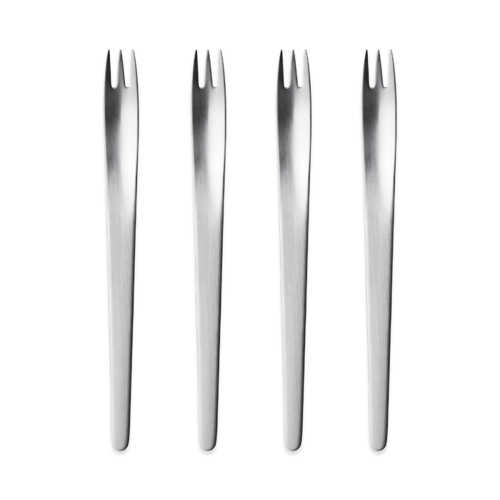 ARNE JACOBSEN cake fork giftbox, 4 pcs I Georg Jensen